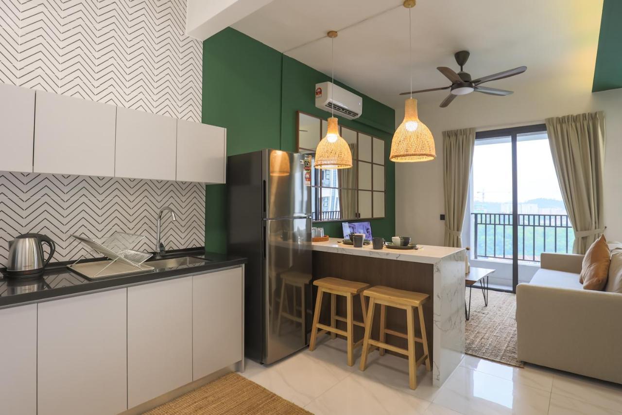 Peaceful Studio W Pool For 3 Pax - Seri Kembangan Eksteriør bilde